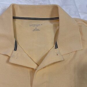 Sonoma Yellow Polo Shirt